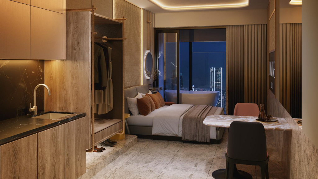 Divine KLCC luxury serviced residence with panoramic KLCC skyline view and jacuzzi facility